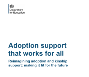 Image of the Adoption support that works for all DfE consultation